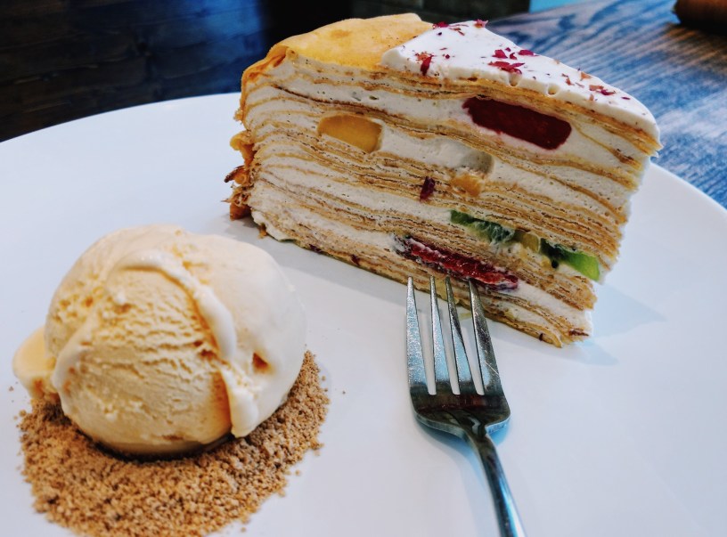 Crepe Cake A La Mousse Philadelphia