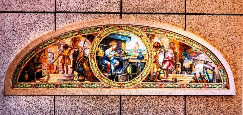 Tiffany Mosaics Mint Philadelphia