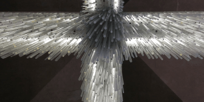 Modernist chandeliers Rohm & Haas Philadelphia