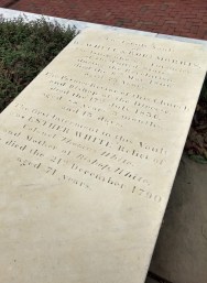 Grave Mary & Robert Morris Philadelphia