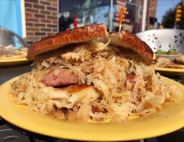 Pierogie sandwich The Pierogie Kitchen Philadlephia