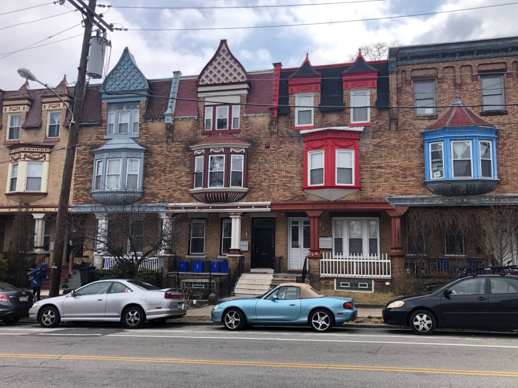 Victorian Houses West Philadelphia