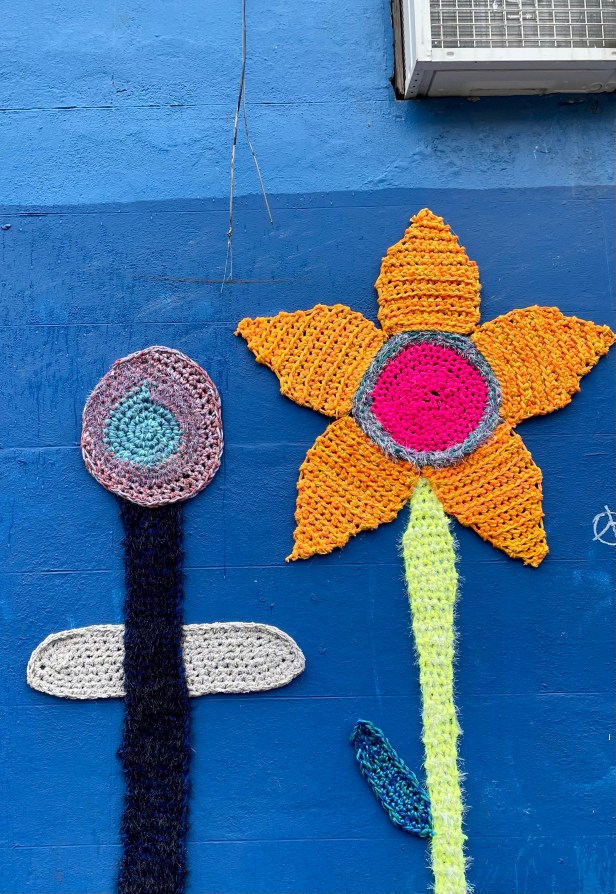 Street art, Lace in the Moon, Philadelphia