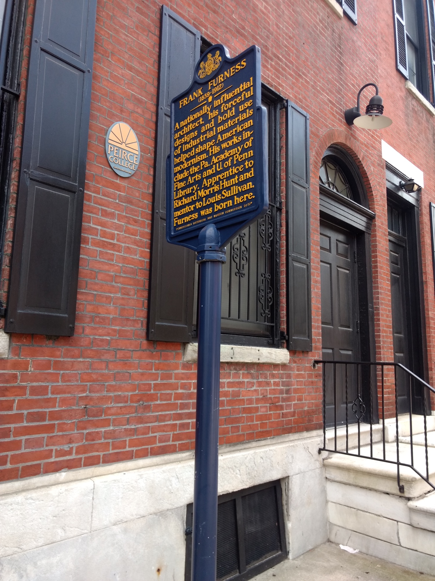 Frank Furness, Philadelphia