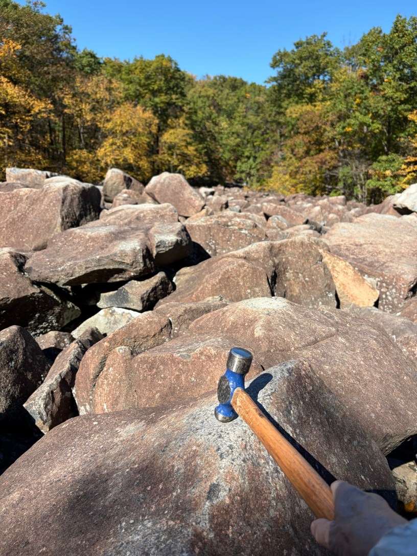 Ringing Rocks park, Pennsylvania
